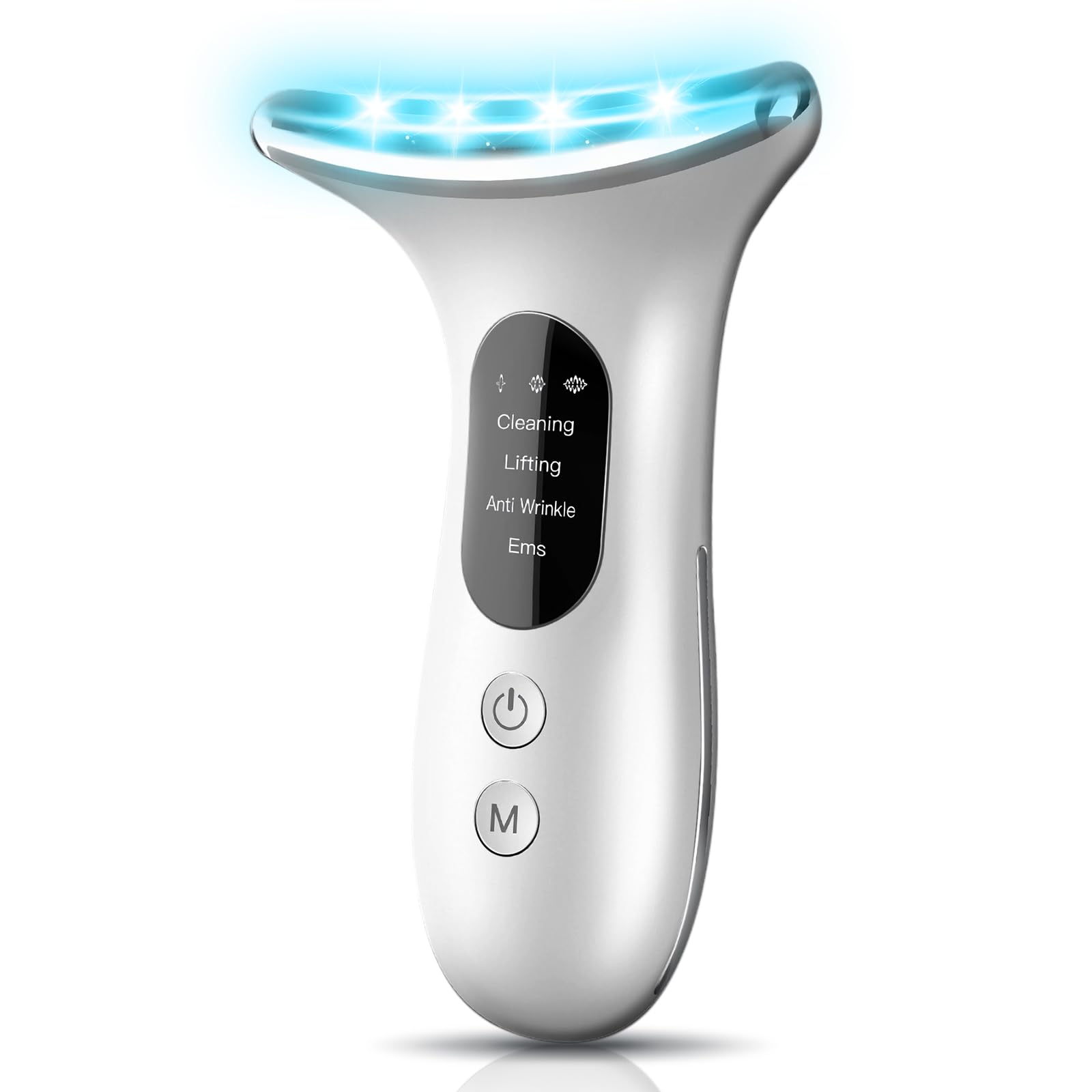 Electric Face Massager Anti Wrinkle Device With 4 Modes Vibration